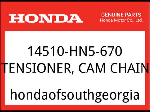 Honda OEM Part 14510-HN5-670