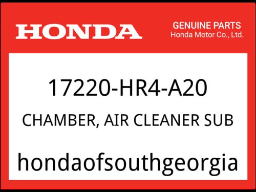 Honda OEM Part 17220-HR4-A20