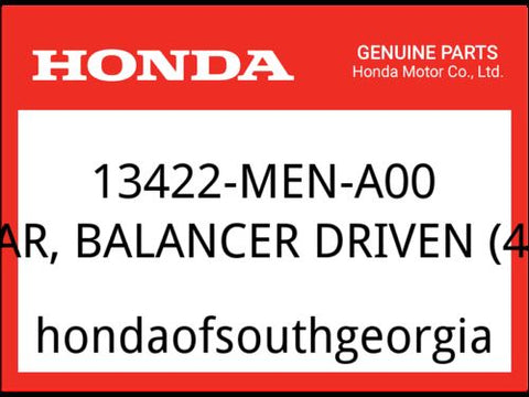 Honda OEM Part 13422-MEN-A00