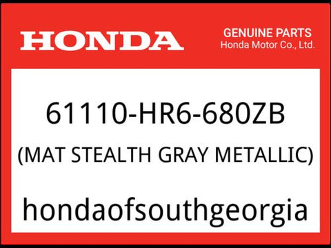 Honda OEM Part 61110-HR6-680ZB