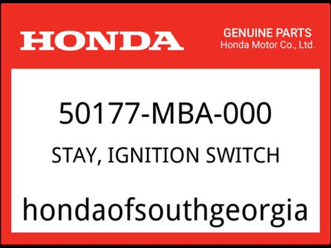 Honda OEM Part 50177-MBA-000