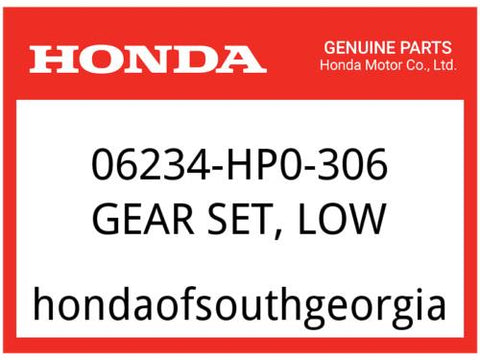 Honda OEM Part 06234-HP0-306