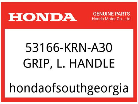 Honda OEM Part 53166-KRN-A30