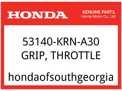 Honda OEM Part 53140-KRN-A30