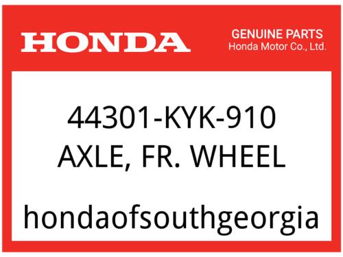 Honda OEM Part 44301-KYK-910