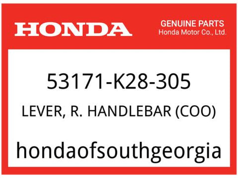 Honda OEM Part 53171-K28-305