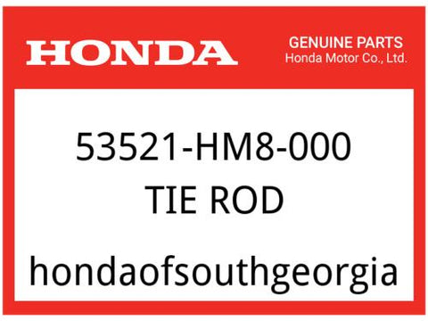 Honda OEM Part 53521-HM8-000