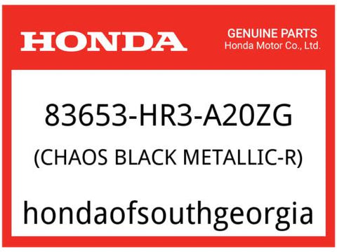 Honda OEM Part 83653-HR3-A20ZG