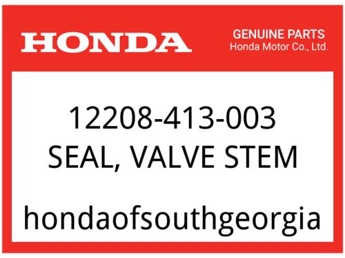 Honda OEM Part 12208-413-003