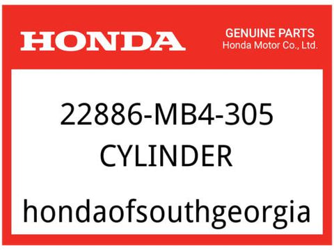 Honda OEM Part 22886-MB4-305