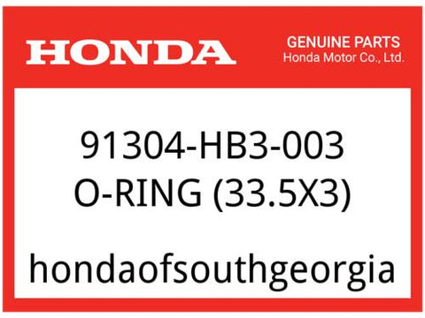 Honda OEM Part 91304-HB3-003