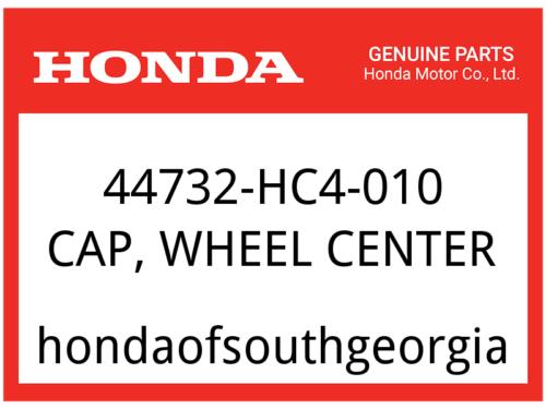 Honda OEM Part 44732-HC4-010