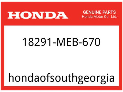 Honda OEM Part 18291-MEB-670