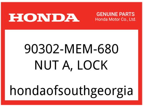 Honda OEM Part 90302-MEM-680