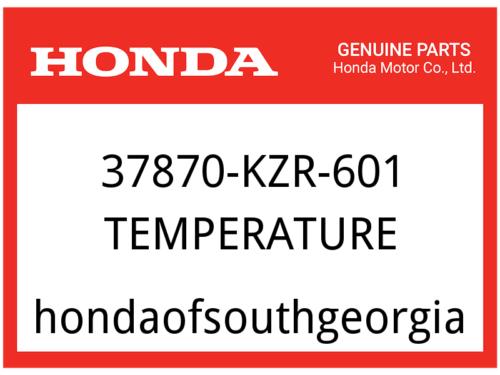 Honda OEM Part 37870-KZR-601