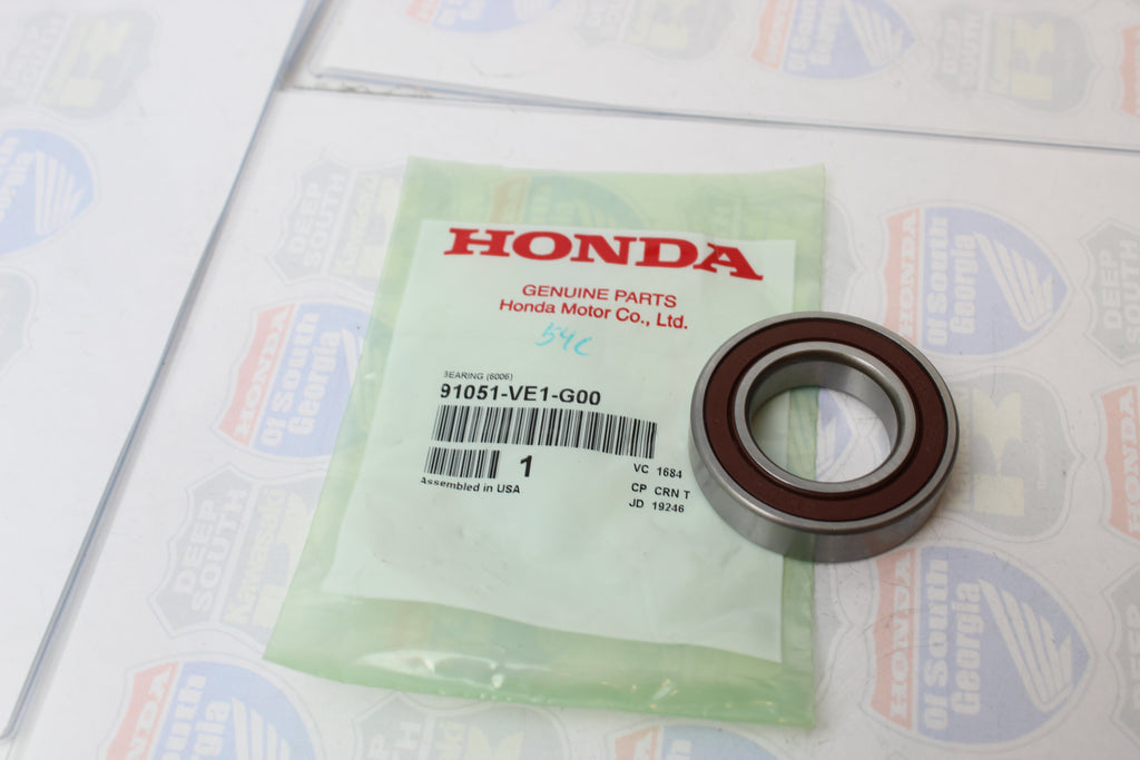 Honda 91051-VE1-G00 Bearing (6006)